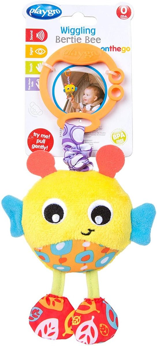 Playgro Wiggling Bertie Bee PG0186972 - Colorland Toys