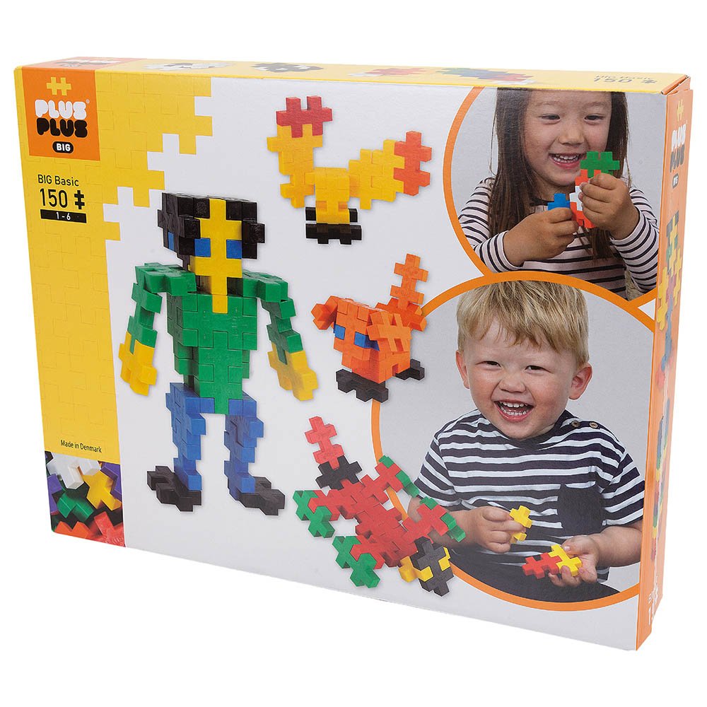 Plus - Plus Big Basic 150pcs PP3272 - Colorland Toys