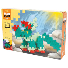 Plus - Plus Big Basic Dinosaur 50pcs PP3223 - Colorland Toys