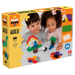 Plus - Plus Big Learn to Build 60pcs PP3288 - Colorland Toys