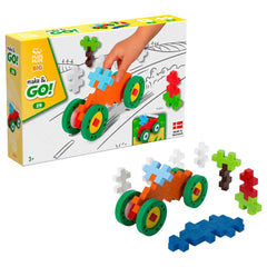 Plus - Plus Big Make & Go! 29pcs PP3423 - Colorland Toys