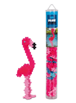 Plus - Plus Flamingo Tube 100pcs PP4242 - Colorland Toys
