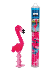 Plus - Plus Flamingo Tube 100pcs PP4242 - Colorland Toys