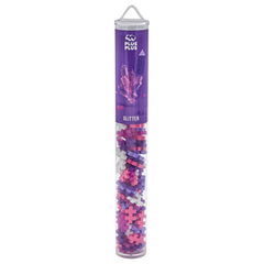 Plus - Plus Glitter Mix Tube 100pcs PP4244 - Colorland Toys