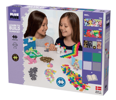 Plus - Plus Learn to Build Superset Pastel 1200pcs PP3812 - Colorland Toys