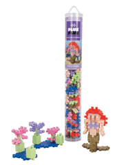 Plus - Plus Mermaid Tube 100pcs PP4103 - Colorland Toys