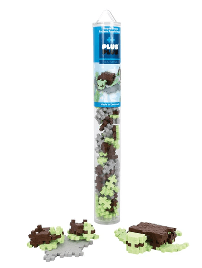 Plus - Plus Sea Turtle Tube 100pcs PP4115 - Colorland Toys