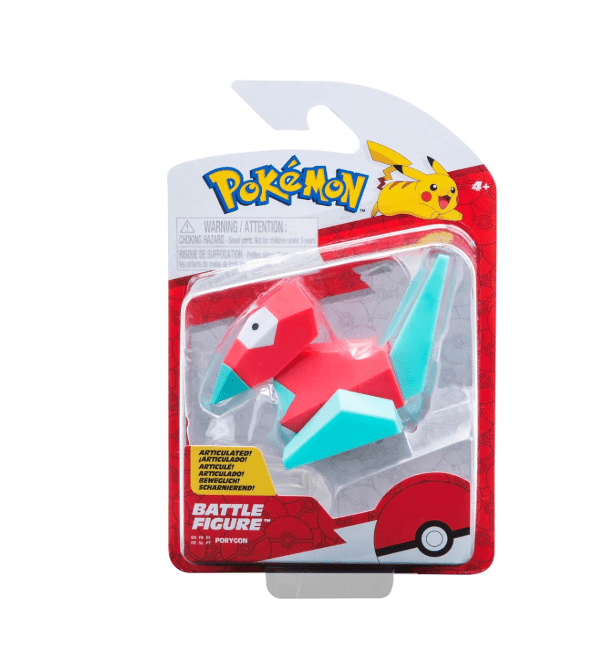 Pokemon Articulated Battle Figure - Porygon PKW3004/95007 - Colorland Toys