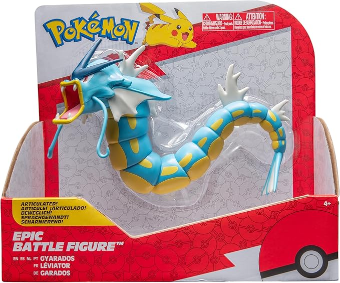 Pokemon Battle Epic Figure Gyarados 12" PKW3371 - Colorland Toys