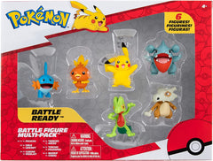 Pokemon Battle Figure Multi 6 - pack PKW2685/PKW2469 - Colorland Toys