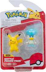 Pokemon Battle Figure Pack Generation IX - Pikachu & Quaxly PKW3357/PKW3355 - Colorland Toys