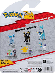 Pokemon Battle Figure Set Omanyte + Lucario + Pikachu 3 - Pack - Colorland Toys