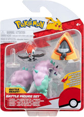Pokemon Battle Figure Set Pikipek + Galarian Ponyta + Snorunt 3 - Pack - Colorland Toys
