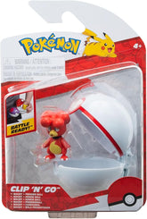 Pokemon Clip 'n Go Ball - Magby PKW3139/95057 - Colorland Toys
