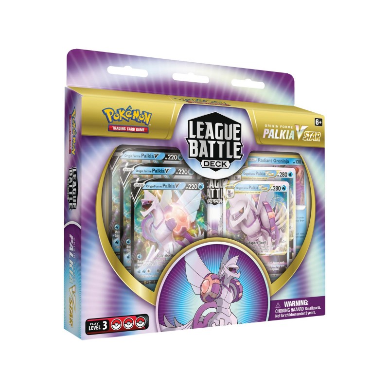 Pokemon TCG: Origin Forme Palkia V Star Battle League Deck 290-85236 - Colorland Toys
