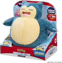 Pokemon Snooze Action - Snorlax Plush 10 - Inch PKW0027 - Colorland Toys