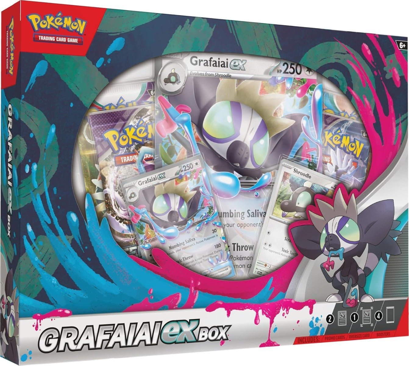 Pokemon TCG: Grafaiai Ex Box 290 - 85747 - Colorland Toys