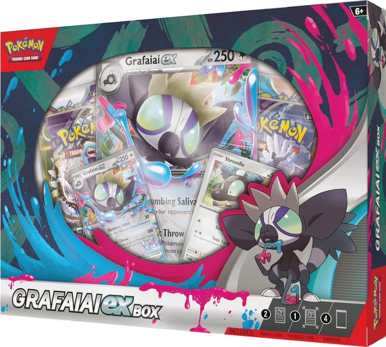 Pokemon TCG: Grafaiai Ex Box 290 - 85747 - Colorland Toys