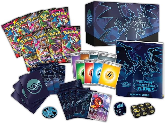 Pokemon TCG ME02-Phantasmal Flames Elite Trainer Box 10-10186-101