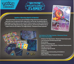 Pokemon TCG ME02 - Phantasmal Flames Elite Trainer Box 10 - 10186 - 101 - Colorland Toys