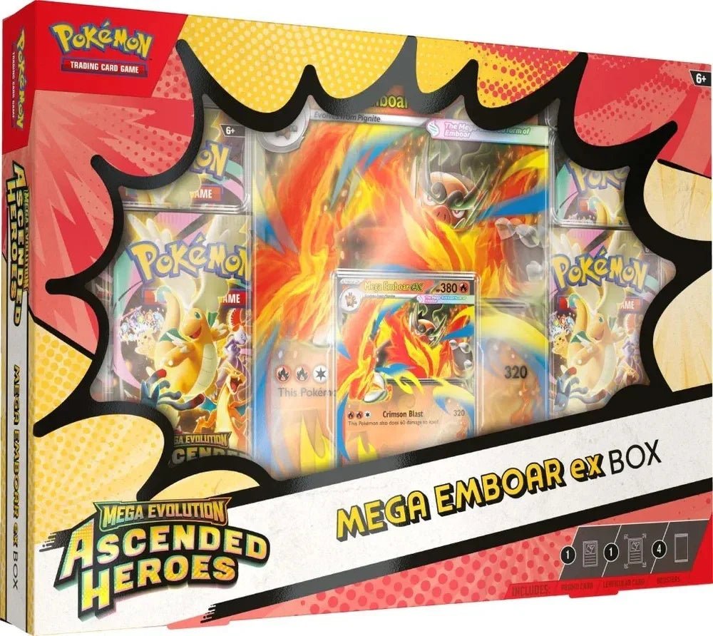 Pokemon TCG: ME2.5 Ascended Heroes Ex Box Asstd 10 - 10313 - 101 - Colorland Toys