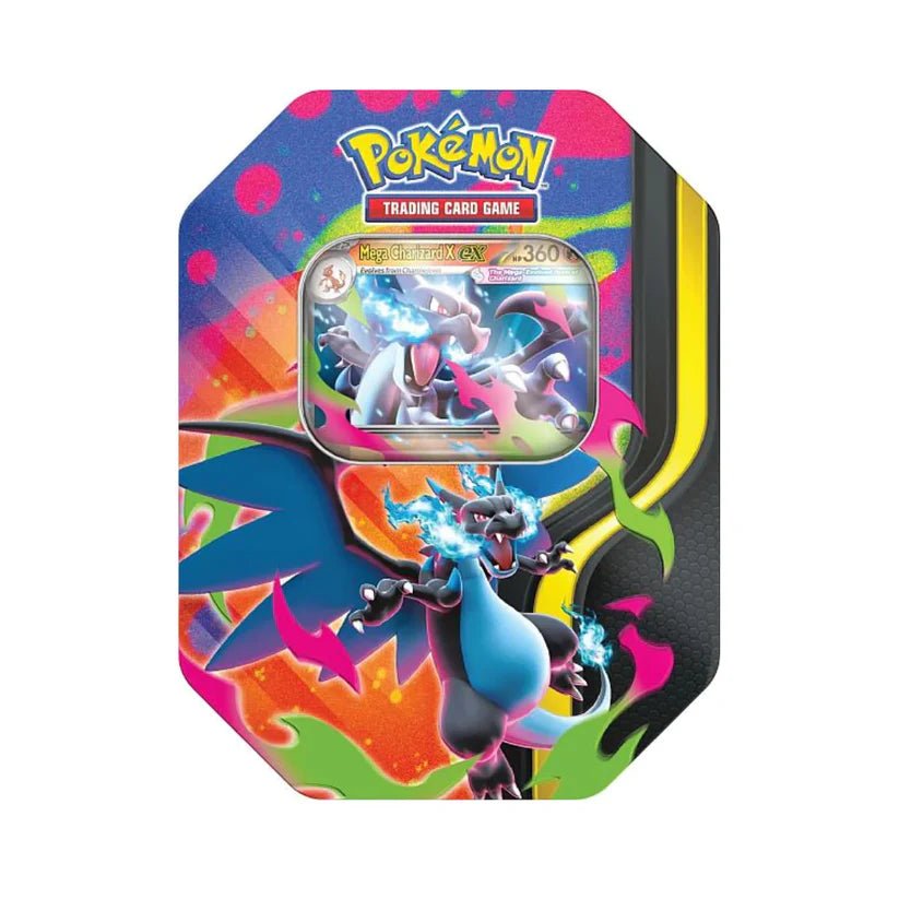 Pokémon TCG: Mega Charizard Tin - Assorted