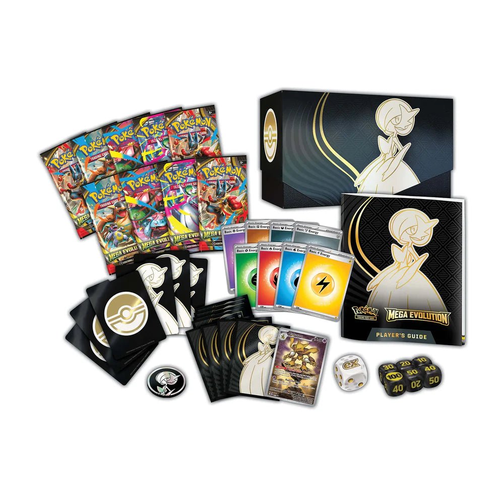 Pokemon TCG Mega Evolution Elite Trainer Box - Asstd. 10 - 10047 - 101 - Colorland Toys