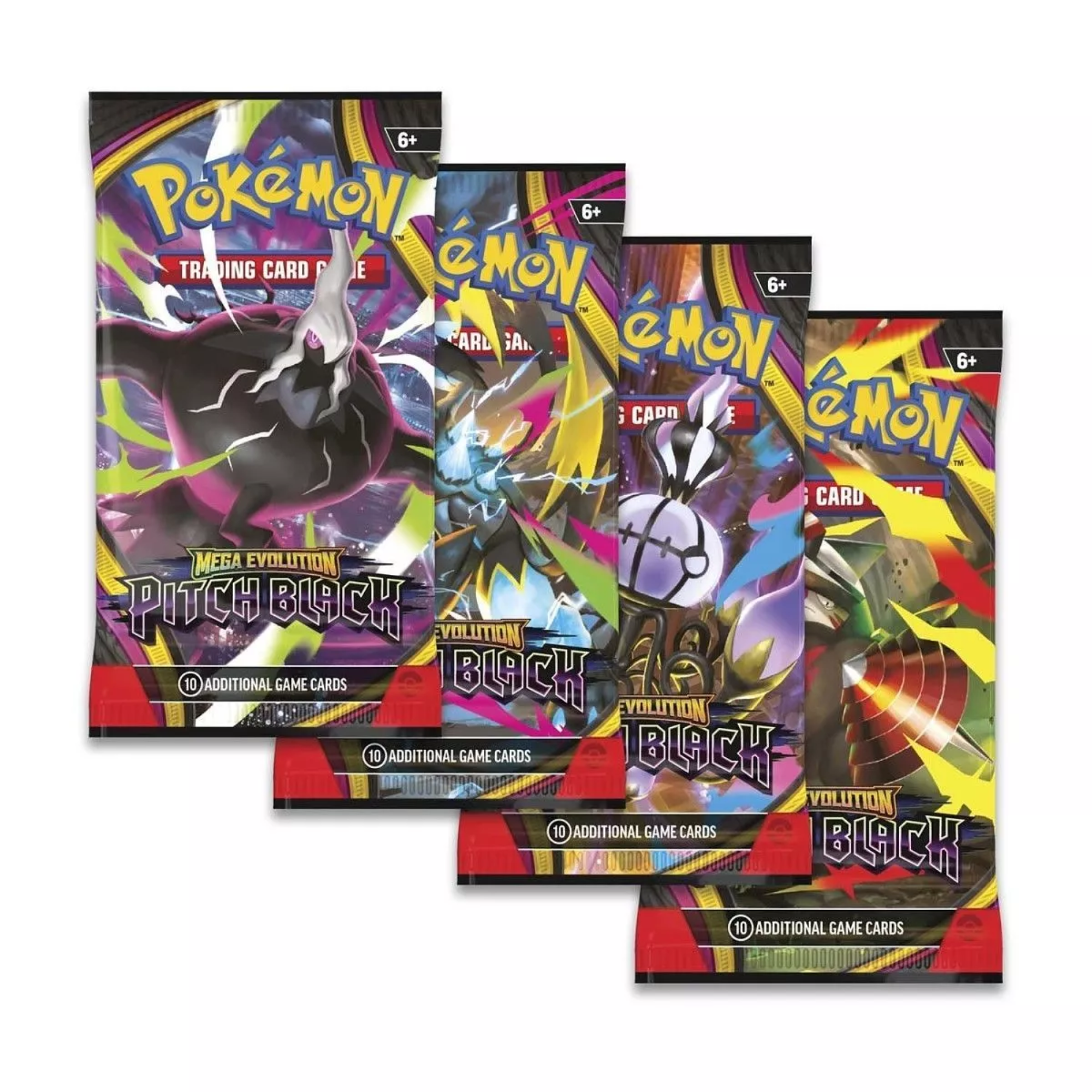 Pokémon TCG: Mega Evolution Pitch Black Booster Pack ME-05 - Colorland Toys