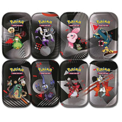Pokemon TCG Pokemon Tcg Scarlet & Violet 10.5 Black Bolt/White Flare Unova Mini Tin Displays Asstd. 10 - 10044 - 101 - Colorland Toys