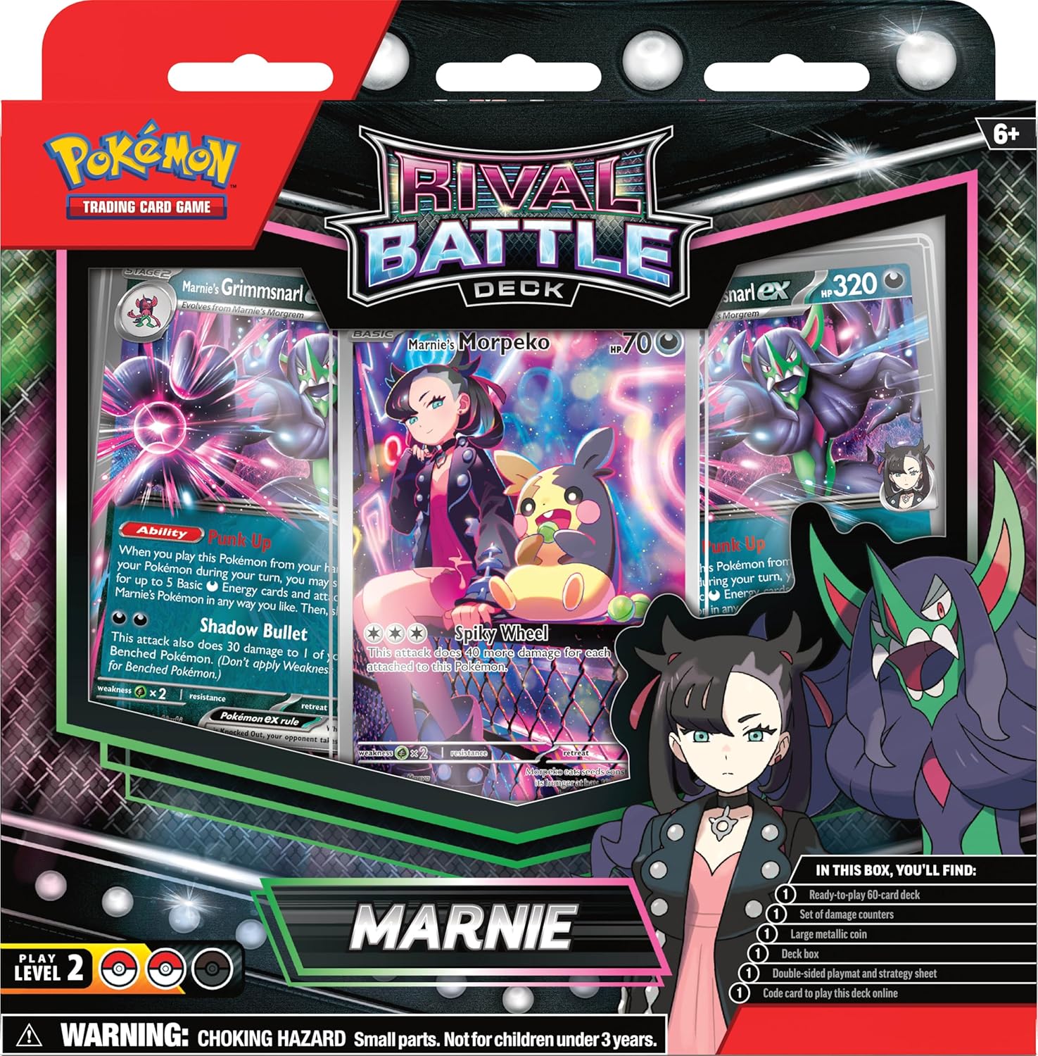 Pokemon TCG Rival Battle Deck—Marnie/Steven Asstd. 100 - 10684 - Colorland Toys