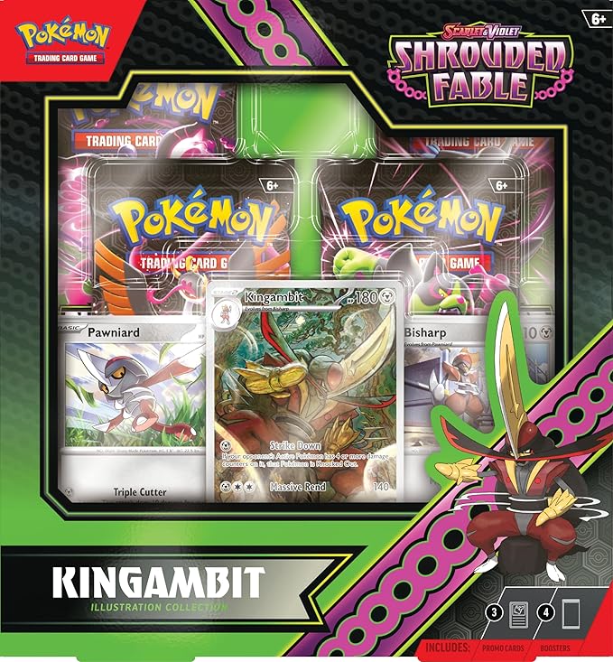 Pokemon TCG: Scarlet And Violet Shrouded Fable Kingabit - Colorland Toys