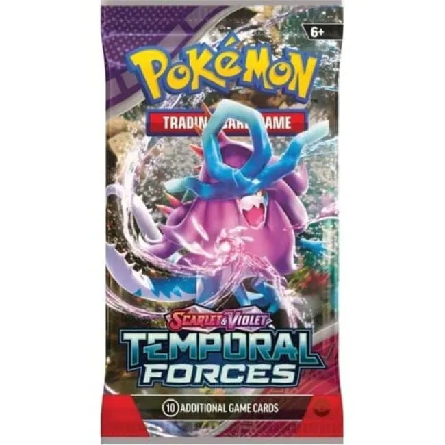 Pokemon TCG: Scarlet And Violet Temporal Forces Booster Pack - Colorland Toys