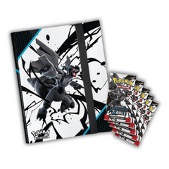 Pokemon TCG Scarlet & Violet 10.5 Black Bolt Binder Collection Zekrom 10 - 10039 - 112 - Colorland Toys