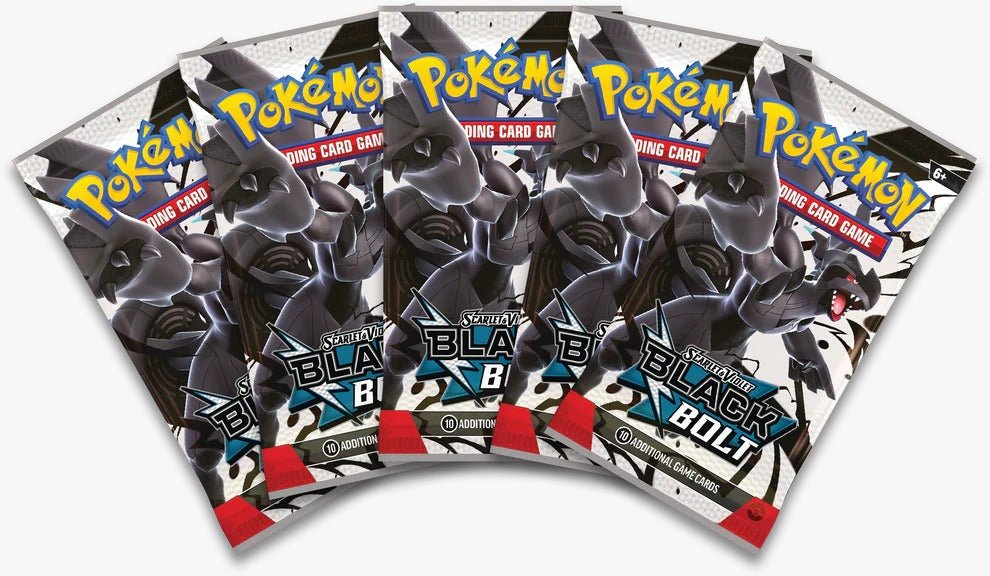 Pokemon TCG Scarlet & Violet 10.5 Black Bolt Binder Collection Zekrom 10 - 10039 - 112 - Colorland Toys