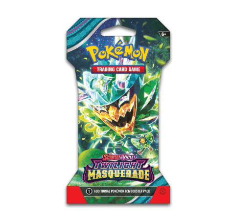 Pokemon TCG SV06 Scarlet & Violet Twilight Masquerade Sleeved Booster 189 - 85777 - Colorland Toys