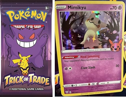 Pokemon TCG Trick Or Trade Booster Bundle 290 - 85833 - Colorland Toys
