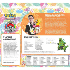 Pokemon TCG: World Championship Decks 2024 Asst 100 - 10166 - Colorland Toys