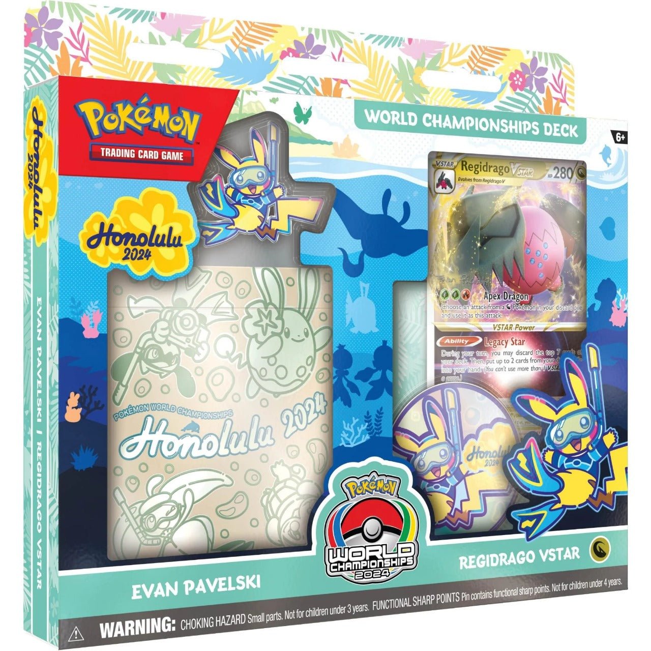 Pokemon TCG: World Championship Decks 2024 Asst 100 - 10166 - Colorland Toys