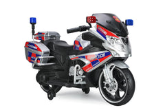 Police Bike 12V Silver 8188 - Colorland Toys