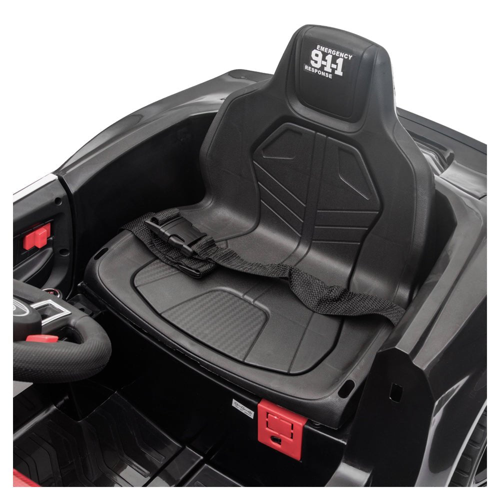 Police Car Black 0007Q - Colorland Toys