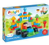 Poly M Creative City Kit 760007 - Colorland Toys