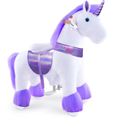 PonyCycle Ride On Horse Age 3 - 5 Purple U - 368 - Colorland Toys