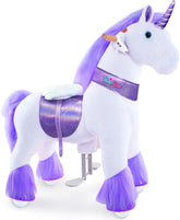 PonyCycle Ride On Horse Age 4 - 9 Purple U - 468 - Colorland Toys