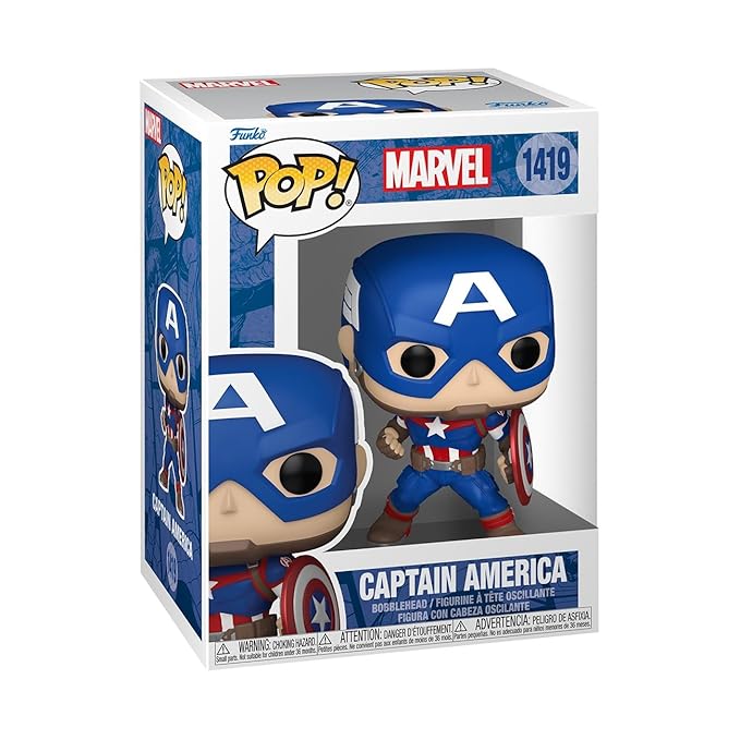 Pop! Marvel: Marvel New Classics - Captain America FU82497 - Colorland Toys