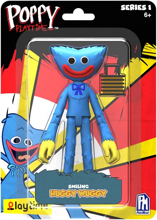 Poppy Playtime Action Figure S1 - Smiling Huggy Wuggy 5inch AF7701/AF7705 - Colorland Toys
