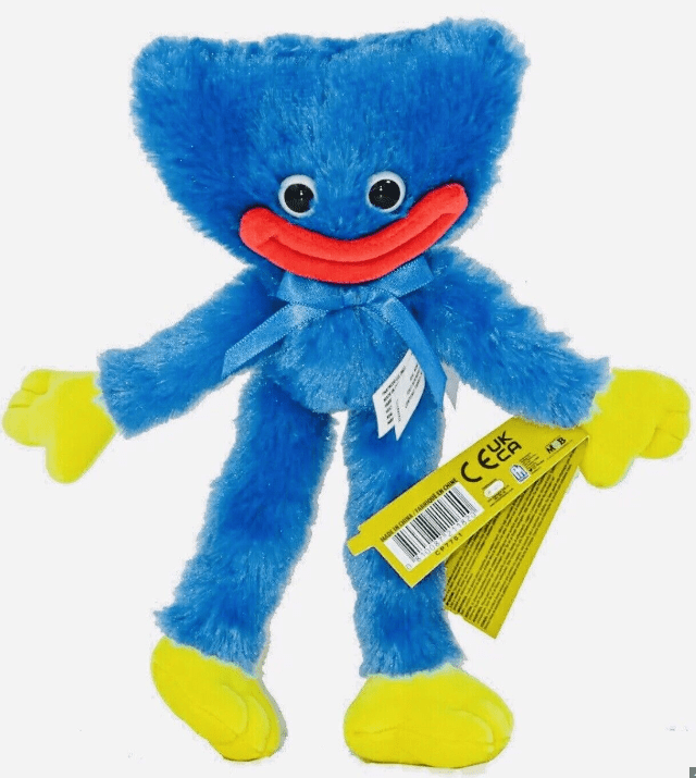 Poppy Playtime Collectible Plush - Smiling Huggy Wuggy 8inch CP7701/CP7700 - Colorland Toys