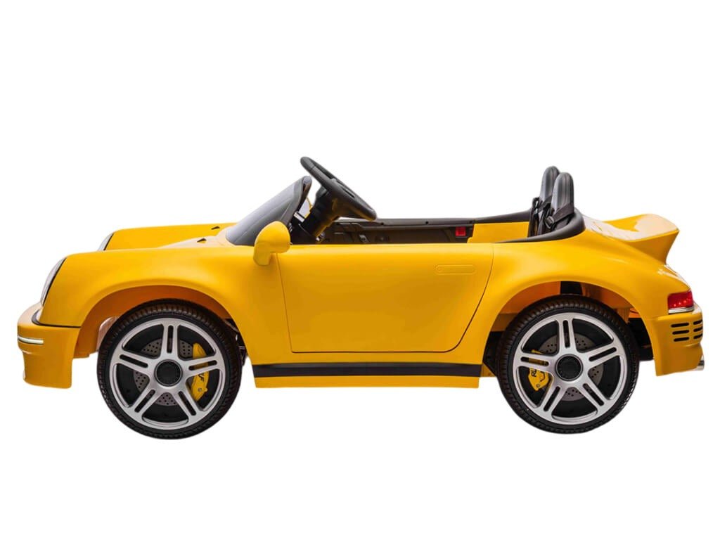 Porsche 911 RUF Ride On 24V Yellow LB - 9669 - Colorland Toys