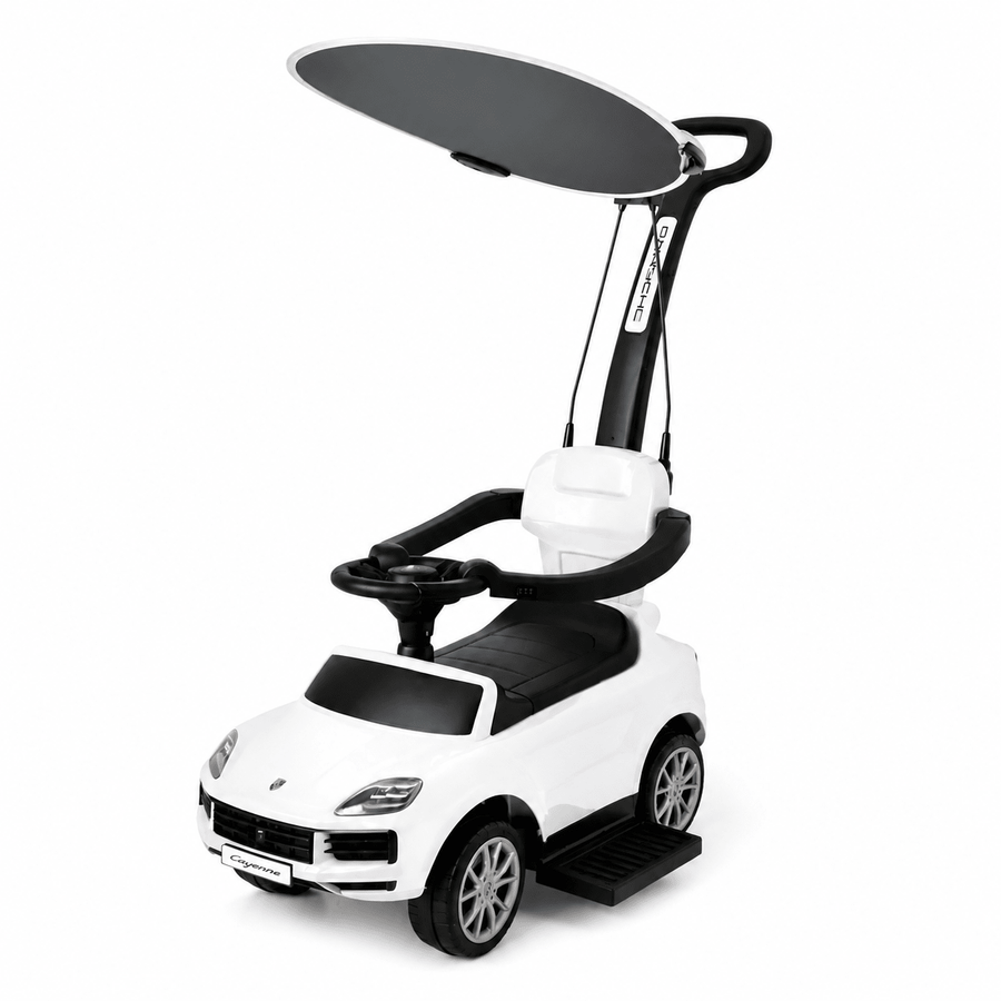 Porsche Cayenne Pushing Car With Shade White 3228C