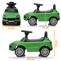 Porsche Cayenne Ride On Push car Green 328 - Colorland Toys