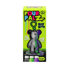 Pour Palz 2 - Mini Bear With keychain 4 - Asstd. GS - G66341 - Colorland Toys